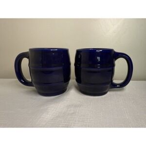 COBALT BLUE STONEWARE‎ MUGS